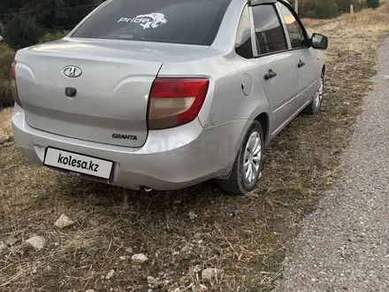 ВАЗ (Lada) Granta 2190 2014 года за 1 500 000 тг. в Шымкент – фото 4