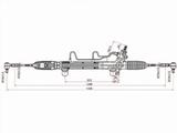Рейка рулевая за 70 550 тг. в Астана