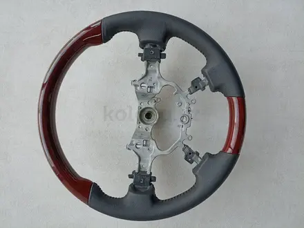 Рулевое колесо Камри комбинированное кода дерево руль за 70 000 тг. в Алматы – фото 16