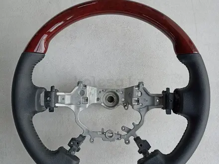 Рулевое колесо Камри комбинированное кода дерево руль за 70 000 тг. в Алматы – фото 8
