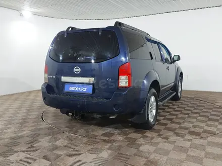 Nissan Pathfinder 2005 года за 2 890 000 тг. в Шымкент – фото 5