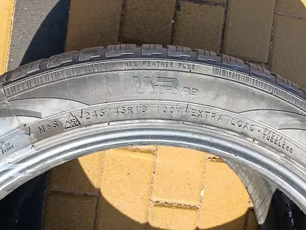 ОДНА шина 245/45 R18 — "Nokian WR R3" (Россия), всесезонная, в от за 45 000 тг. в Астана – фото 4