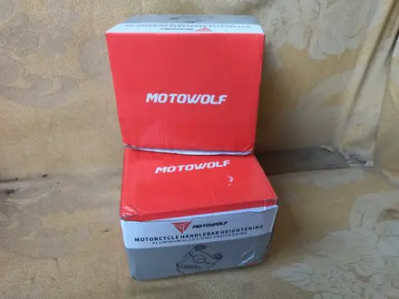 Проставки Motowolf для поднятия руля мотоцикла за 11 000 тг. в Алматы – фото 5