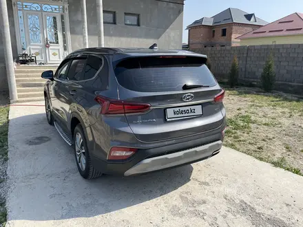 Hyundai Santa Fe 2019 года за 14 300 000 тг. в Туркестан – фото 4