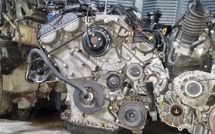 Двигатель G6CU, объем 3.5 л Hyundai SANTA FE, Хундай Сантафе за 10 000 тг. в Караганда