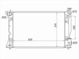 Радиатор двигателя за 23 050 тг. в Шымкент