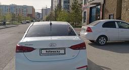 Hyundai Accent 2019 года за 7 200 000 тг. в Астана – фото 5