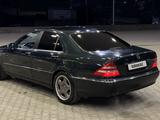 Mercedes-Benz S 320 1999 годаүшін5 000 000 тг. в Талдыкорган – фото 4