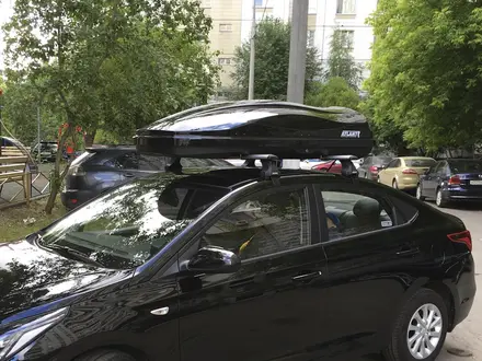Автобокс Diamond 430 литров/Багажники на машину/Бокс на крышу за 184 000 тг. в Алматы – фото 7