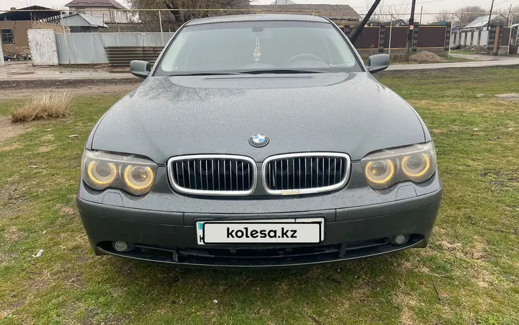 BMW 745 2002 годаүшін4 300 000 тг. в Алматы