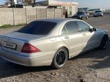 Mercedes-Benz S 500 1999 годаүшін2 500 000 тг. в Тараз – фото 3