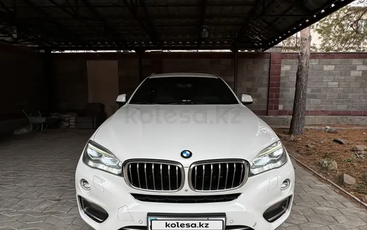 BMW X6 2015 года за 18 000 000 тг. в Алматы
