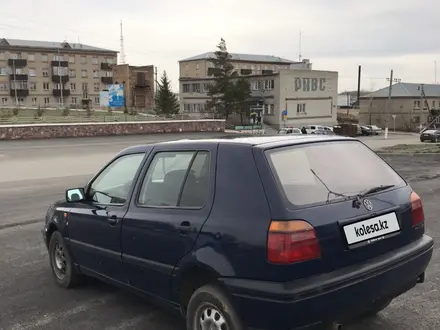 Volkswagen Golf 1995 года за 1 400 000 тг. в Кокшетау – фото 6