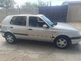 Volkswagen Golf 1992 годаfor1 200 000 тг. в Тараз – фото 5