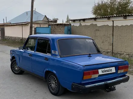 ВАЗ (Lada) 2107 2000 года за 600 000 тг. в Тараз – фото 5