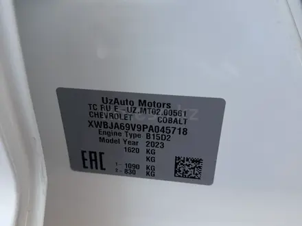 Chevrolet Cobalt 2023 года за 5 800 000 тг. в Тараз – фото 32