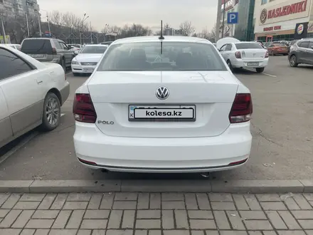 Volkswagen Polo 2020 года за 6 950 000 тг. в Алматы – фото 6