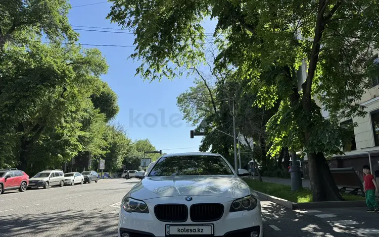 BMW 528 2013 годаүшін10 500 000 тг. в Алматы