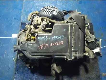 Двигатель SUZUKI WAGON R MH23S K6A за 164 000 тг. в Костанай – фото 4