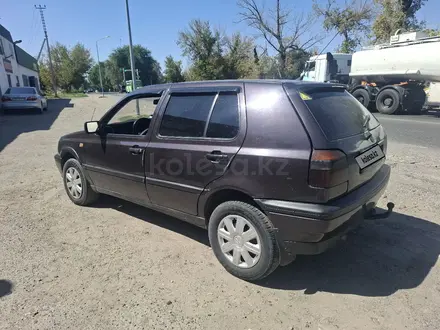 Volkswagen Golf 1995 года за 1 400 000 тг. в Текели – фото 3