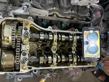Двигатель тойота лексус — fe мотор 2GR/1GR/1UR/3UR/2UZ/3UZ/2TR/2AZ/2AR/1MZ за 850 000 тг. в Атырау – фото 2