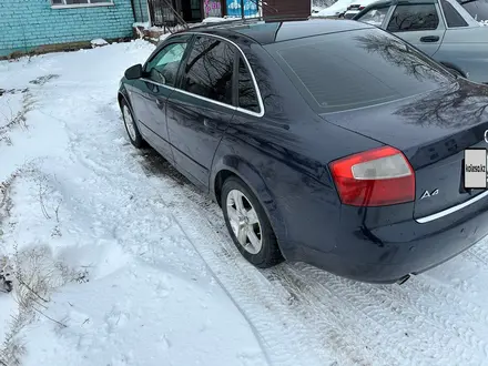 Audi A4 2001 года за 3 100 000 тг. в Астана – фото 2