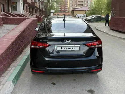 Hyundai Accent 2021 года за 6 800 000 тг. в Астана – фото 4
