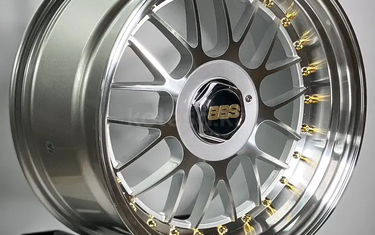 BBS RS — 2 Silver polish Gold River 17/5/120 8-9 ЕТ 25-30 BMW — 3 ка за 420 000 тг. в Алматы