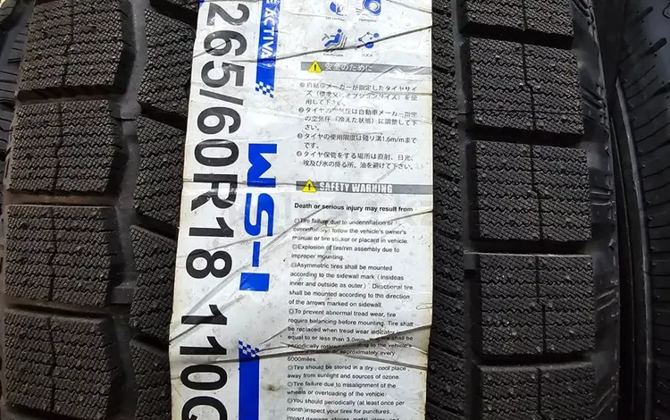 265/60R18 Nankang WS-1 за 60 000 тг. в Шымкент