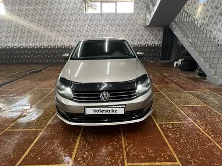 Volkswagen Polo 2016 года за 5 600 000 тг. в Шымкент – фото 6