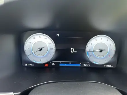Hyundai Santa Fe 2022 года за 12 500 000 тг. в Караганда – фото 7