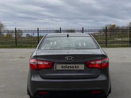 Kia Rio 2014 года за 4 700 000 тг. в Костанай – фото 2