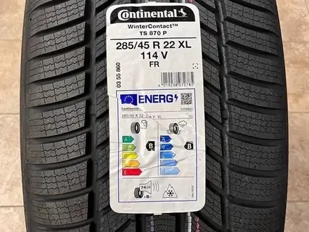 Continental Winter Contact TS 870 P 285/45 R22 325/40 R22 за 350 000 тг. в Алматы – фото 2