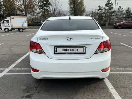 Hyundai Accent 2014 года за 5 200 000 тг. в Алматы – фото 5