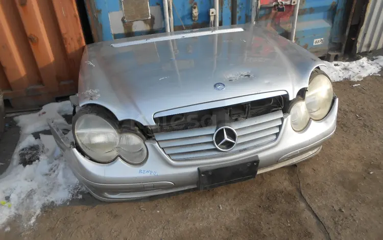 Ноускат капот (носик передняя часть кузова) Mercedes Benz W203 КУПЕ за 300 000 тг. в Алматы