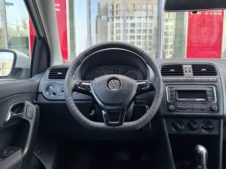 Volkswagen Polo 2017 года за 5 800 000 тг. в Астана – фото 9