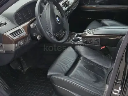 BMW 740 2005 года за 6 200 000 тг. в Алматы – фото 7