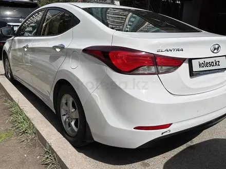 Hyundai Elantra 2015 года за 6 800 000 тг. в Алматы – фото 8