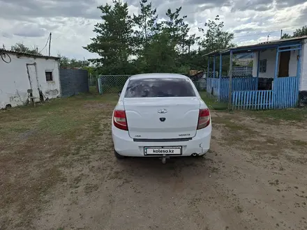 ВАЗ (Lada) Granta 2190 2014 года за 2 700 000 тг. в Костанай – фото 4
