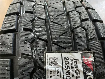 265/60R18 Yokohama Ice Guard G075 за 88 000 тг. в Астана – фото 6