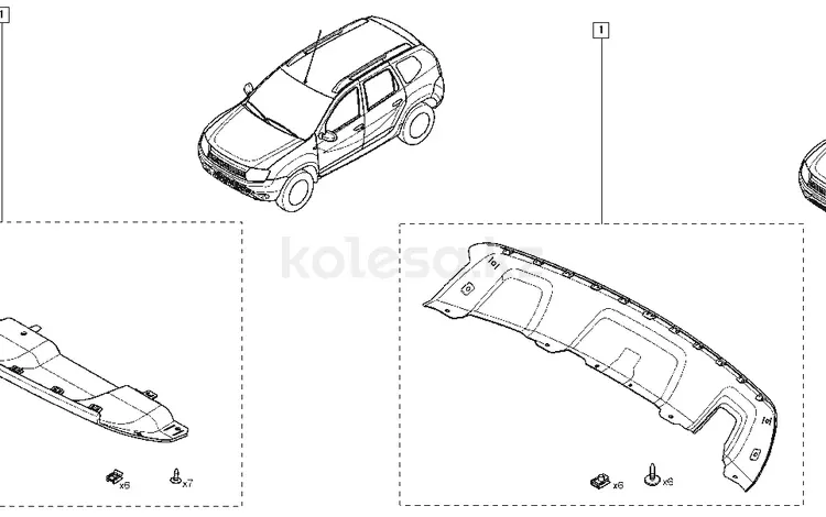 Renault накладка 620721662Rүшін25 000 тг. в Астана
