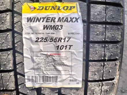 225-55-17 Dunlop Winter Maxx WM03 за 70 000 тг. в Алматы