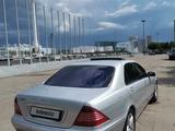 Mercedes-Benz S 500 2001 года за 4 500 000 тг. в Астана – фото 4