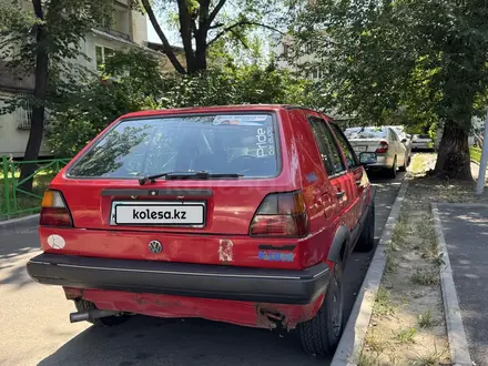 Volkswagen Golf 1992 года за 750 000 тг. в Алматы – фото 8