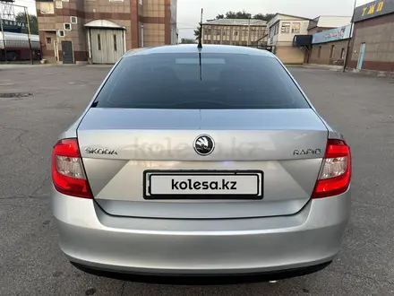 Skoda Rapid 2014 года за 5 250 000 тг. в Алматы – фото 7