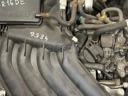 Двигатель Nissan (Ниссан) Note, Tiida 1.6 HR16DE, в навесе, в наличии за 330 000 тг. в Алматы – фото 4