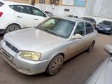 Hyundai Accent 2003 года за 1 600 000 тг. в Астана – фото 4