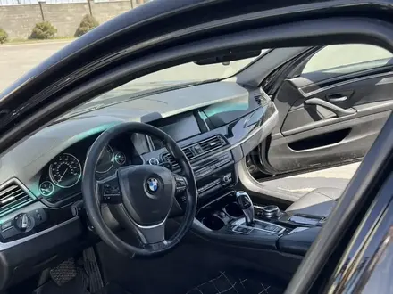 BMW 528 2013 года за 10 600 000 тг. в Алматы – фото 21