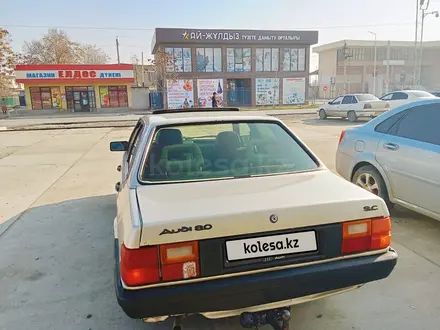 Audi 80 1986 года за 750 000 тг. в Жетысай – фото 2