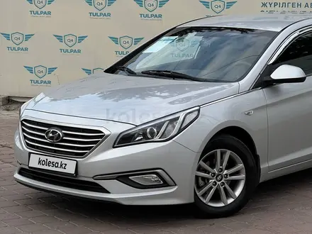 Hyundai Sonata 2015 года за 7 990 000 тг. в Алматы – фото 2